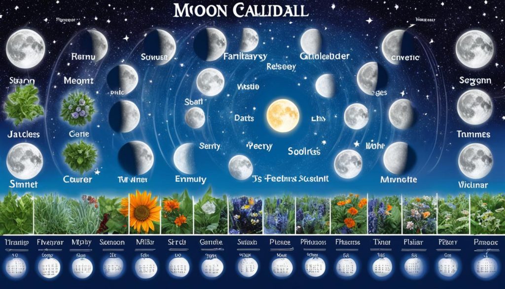 Moon Gardening Calendar