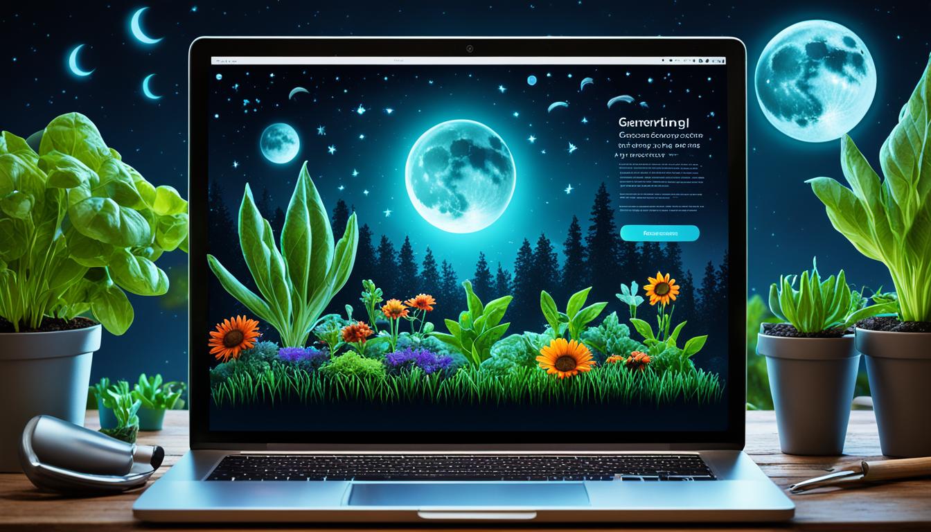 Moon Reading Online for Gardening: Plant and Harvest in Harmony