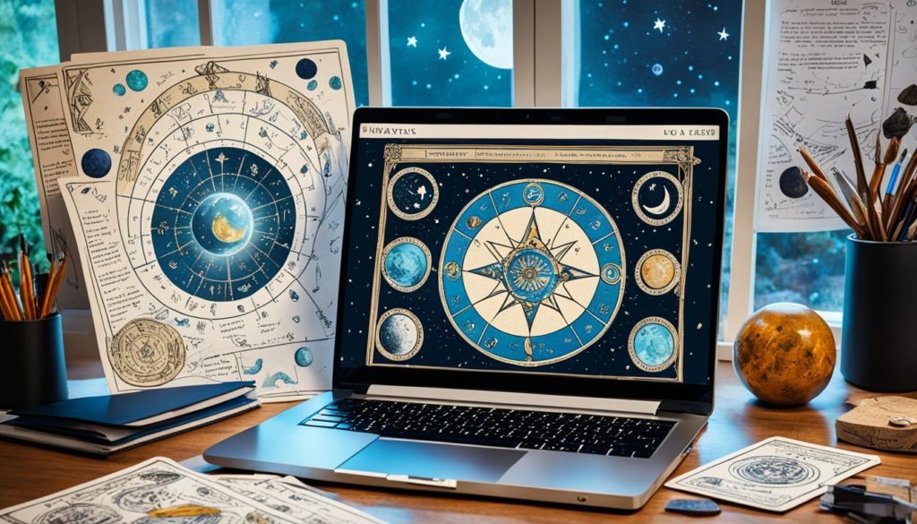 Online Astrology and Tarot for Writers and Authors