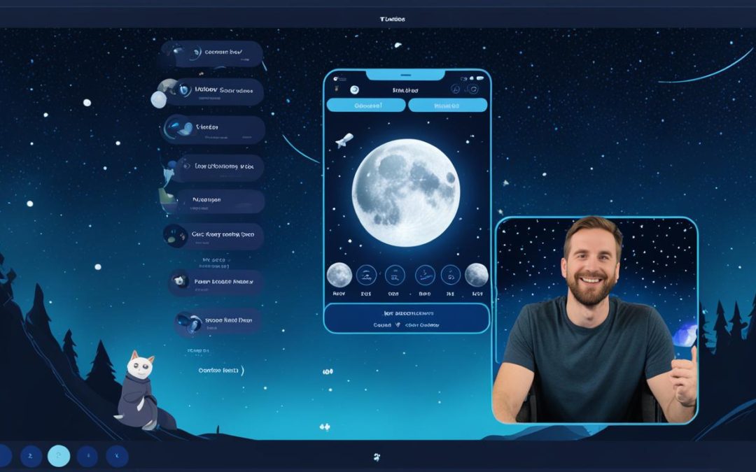 Online Moon Reading with Video Chat