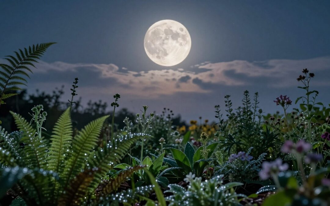How does the moon affect plant growth?