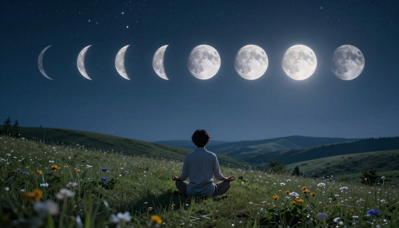 How does the moon cycle affect productivity cycles?