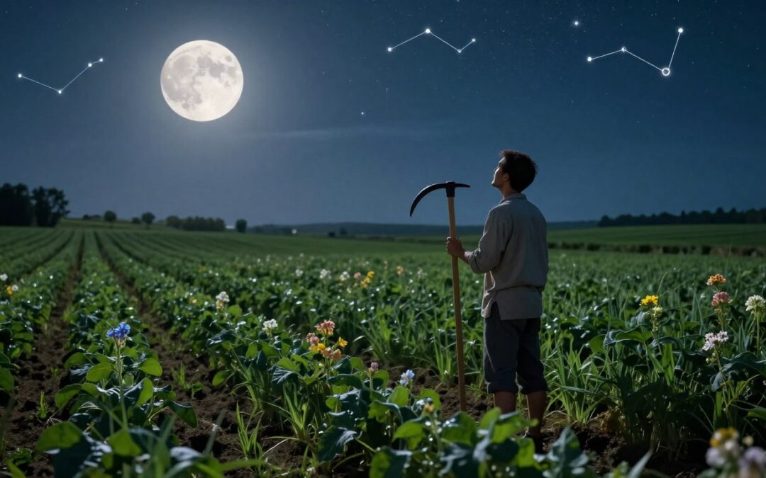 How does the moon impact agriculture?