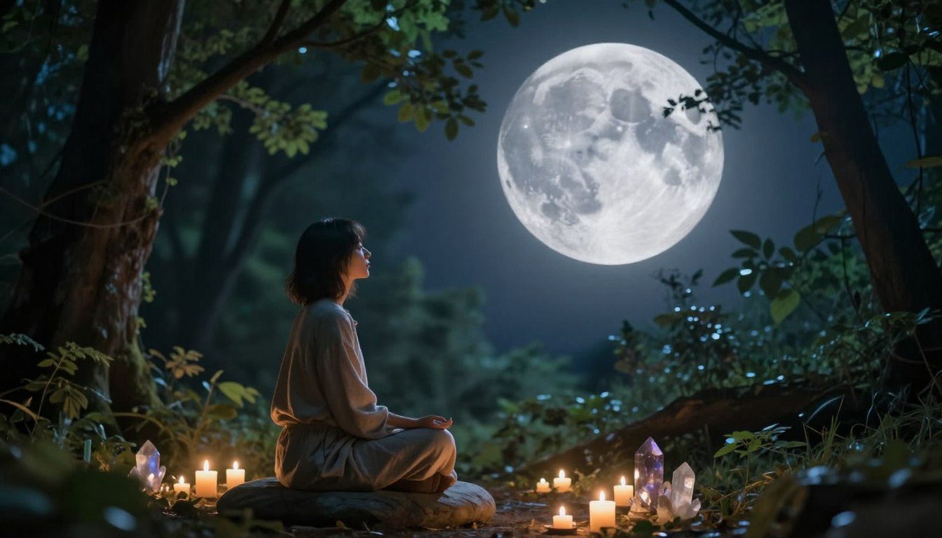 What are simple new moon manifestation steps?