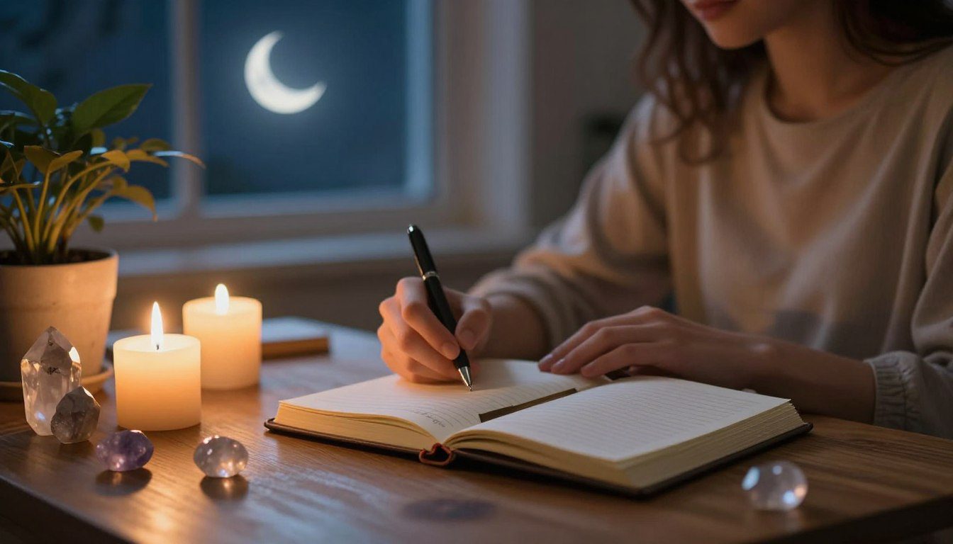 What are the benefits of journaling during new moon?