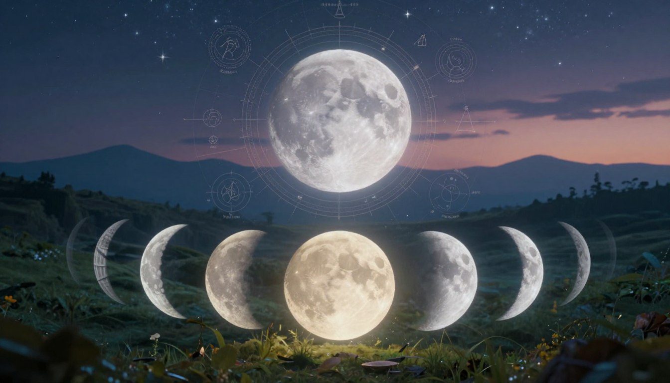 What is the meaning of moon phases in ancient cultures?